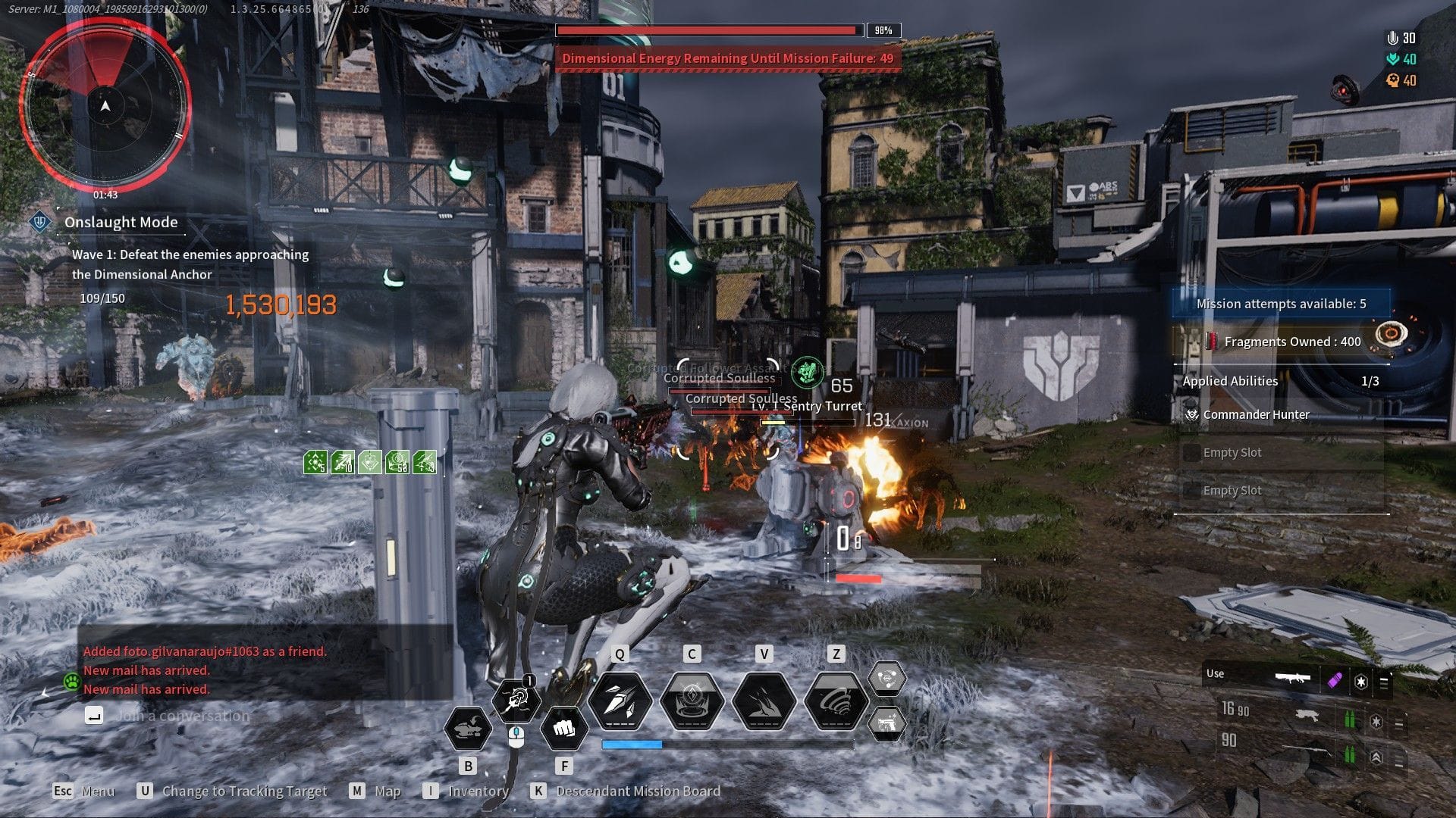 Onslaught game mode (Image via Nexon)