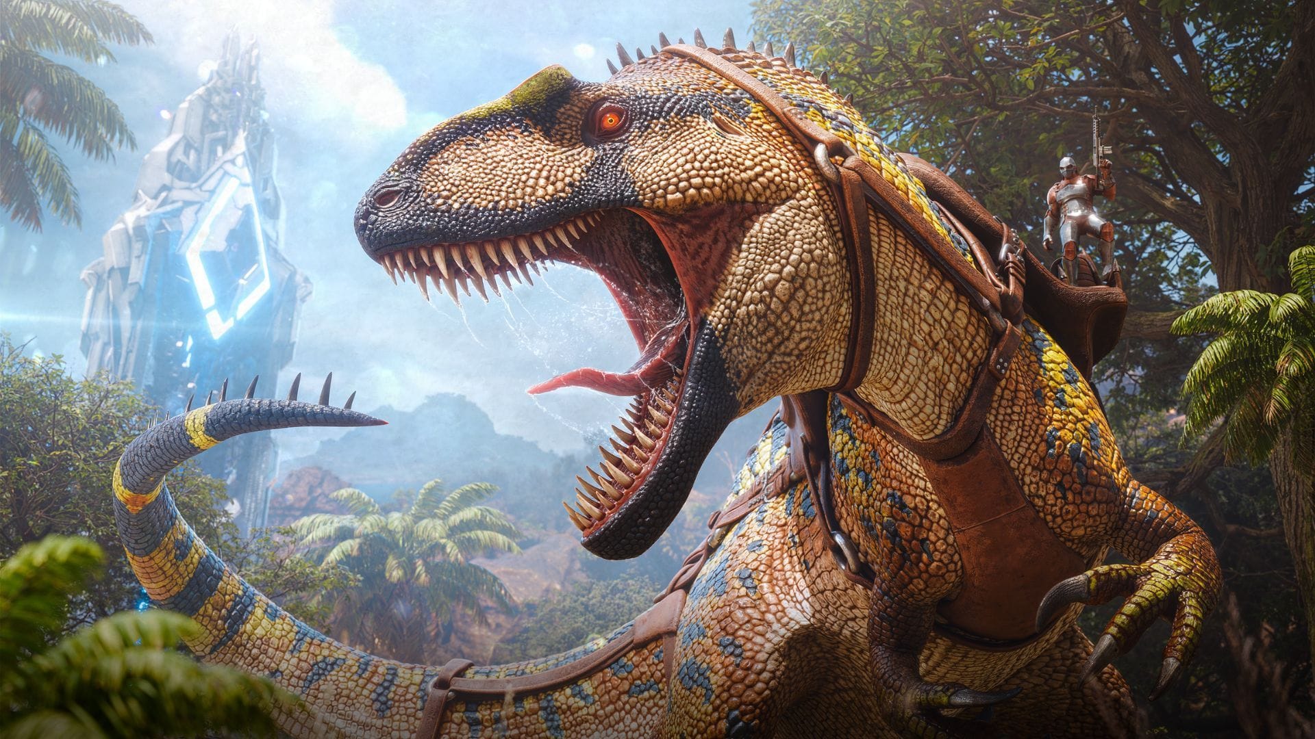How to tame Acrocanthosaurus in ARK Survival Ascended