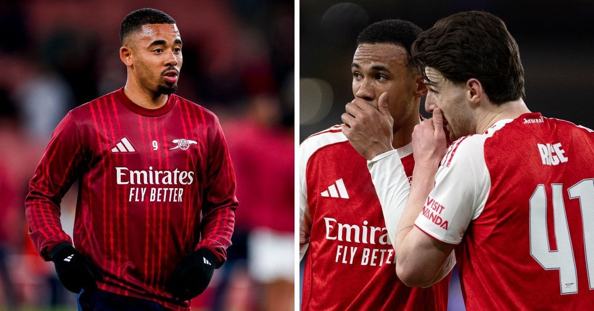 “You have to see the player in training too” - Gabriel Jesus chooses surprise teammate as best player at Arsenal ahead of Rice and Gabriel