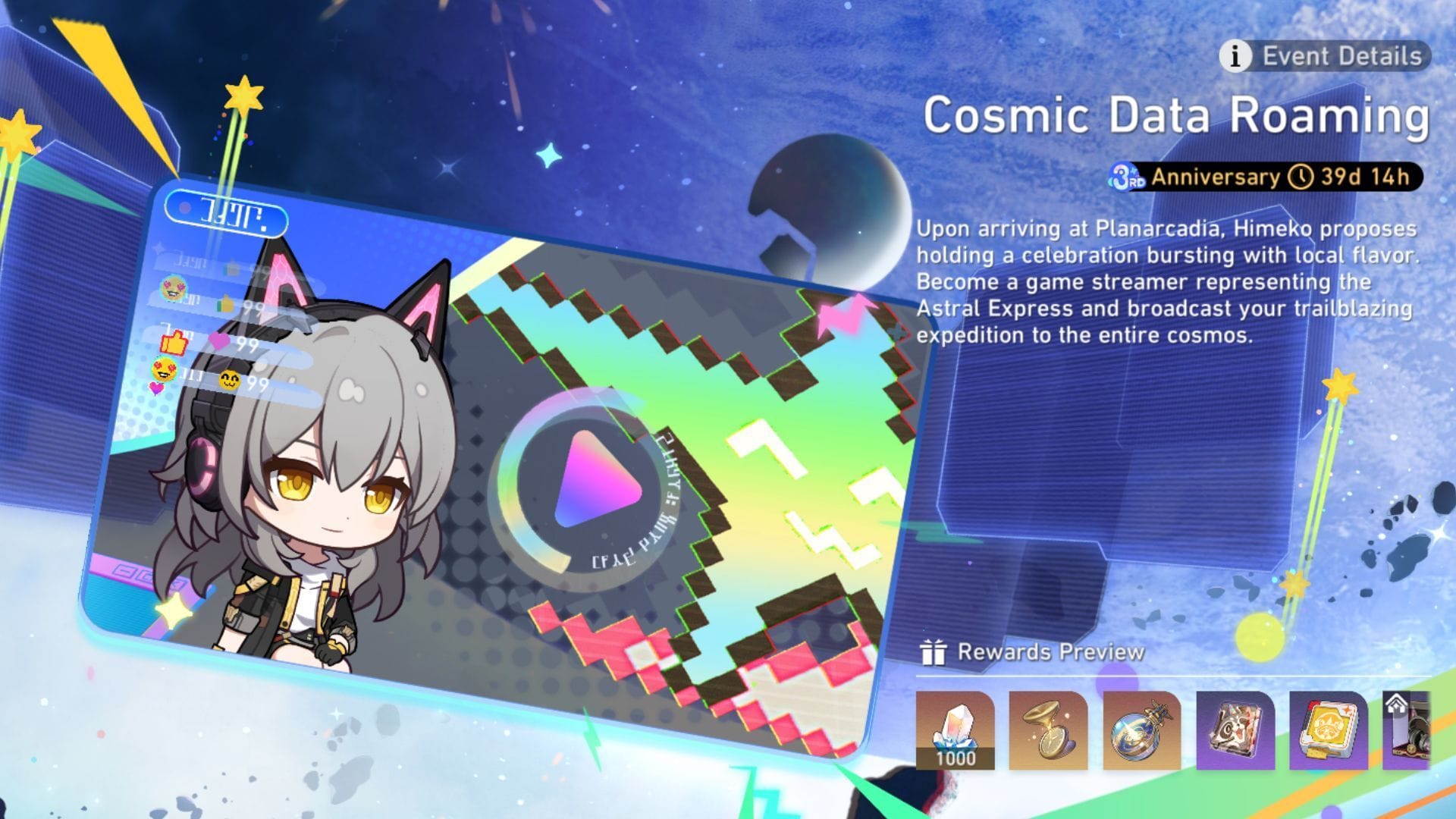 Honkai Star Rail Cosmic Data Roaming event guide