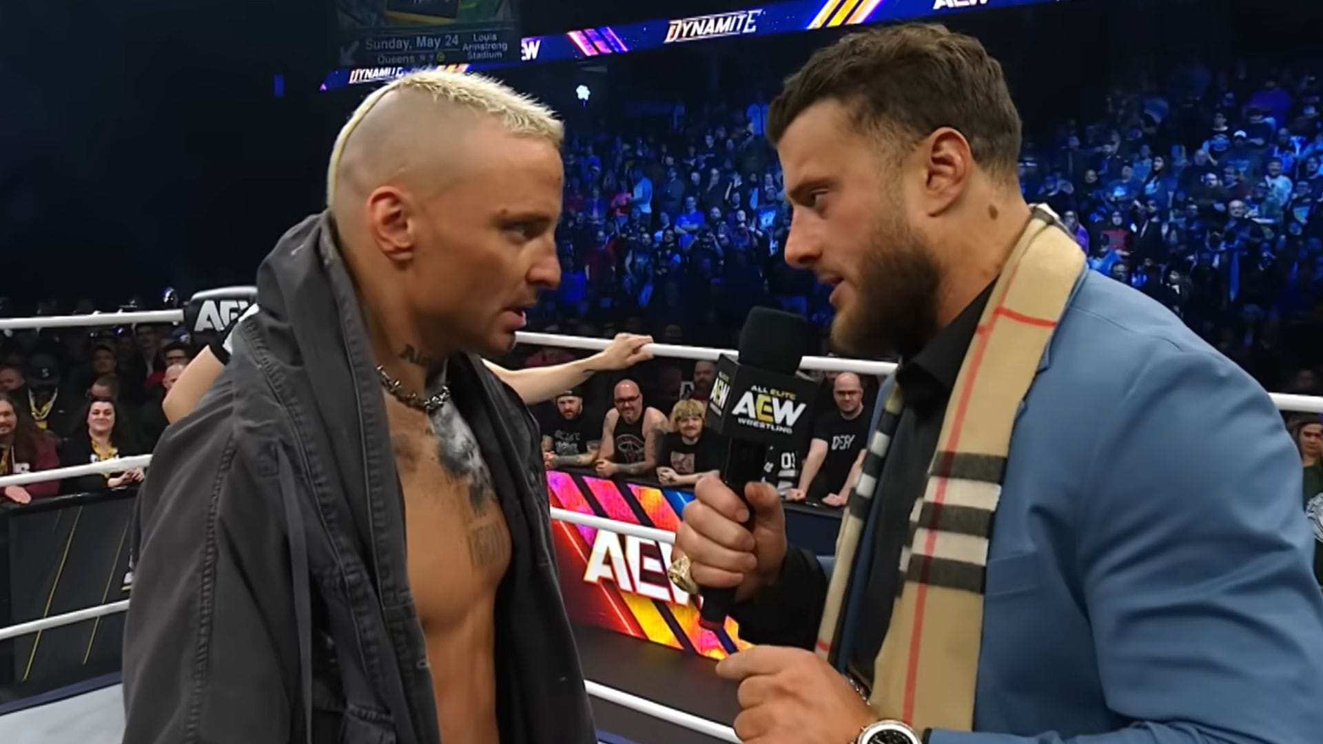 REVEALED: What MJF Texted To Darby Allin After Losing The AEW World Title To Him