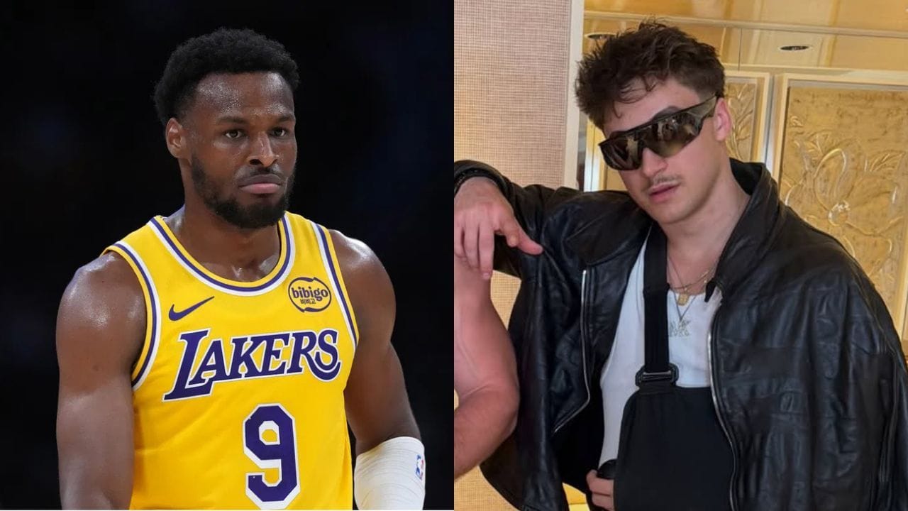 “Most feared” hooper MK dares Bronny James to accept bold 1-on-1 challenge: “Get that lil man LeBron supporting his lil kid” 