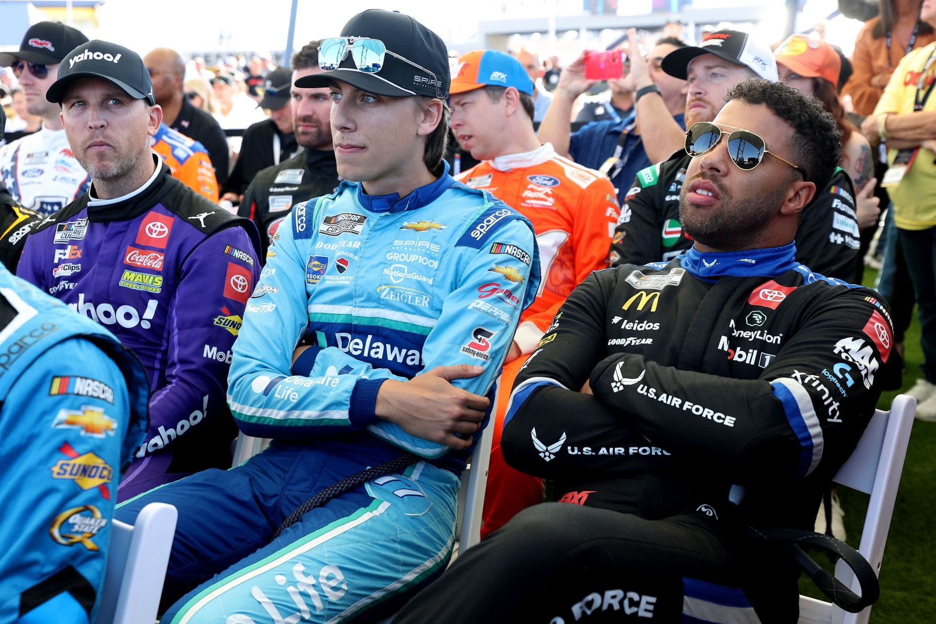 Kyle Busch, Denny Hamlin and others pick Carson Hocevar as crash risk in NASCAR clip, Spire driver responds