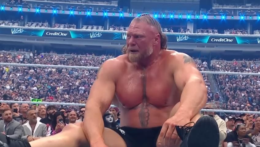 Brock Lesnar shockingly retires at WrestleMania 42! WWE legend pays massive compliment to The Beast