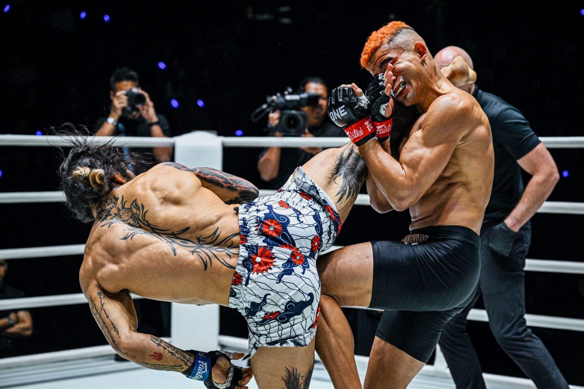 “Give him some damage” - Enkh-Orgil Baatarkhuu breaks down his viral spinning back kick against Fabricio Andrade