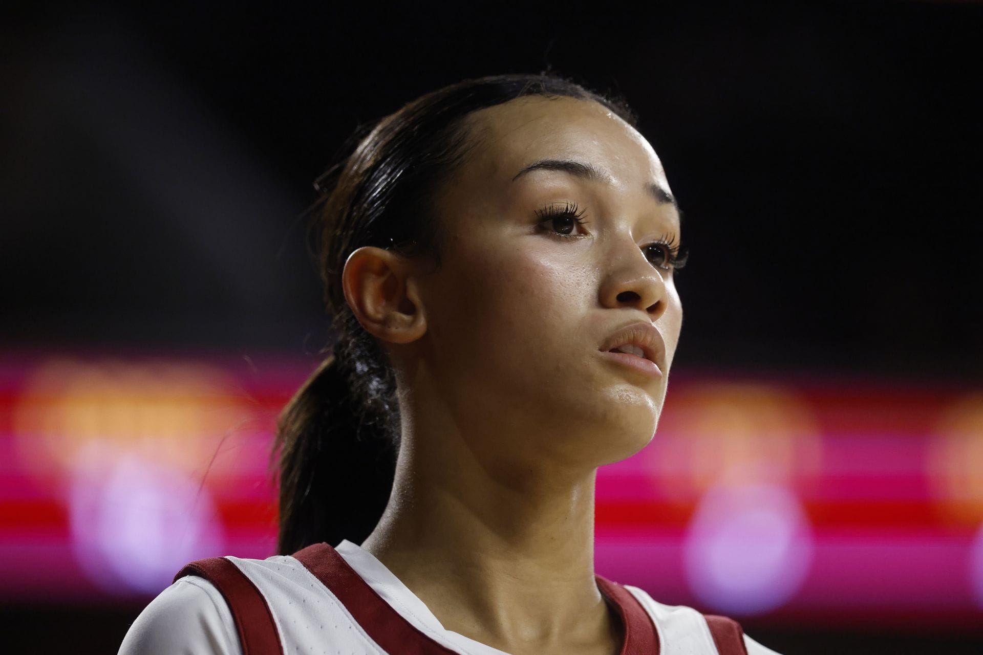 USC star Jazzy Davidson drops 3-word comment as BF Nate Ament declares for the 2026 NBA Draft