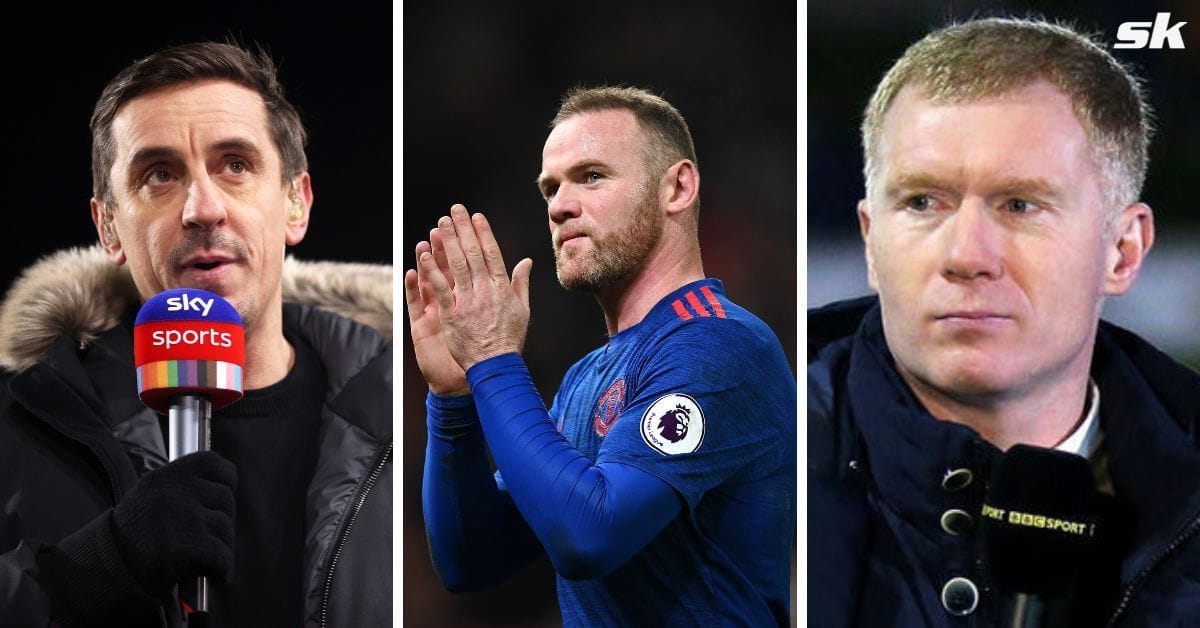 Gary Neville and Paul Scholes snub Manchester United teammate Rooney as they name greatest striker in Premier League