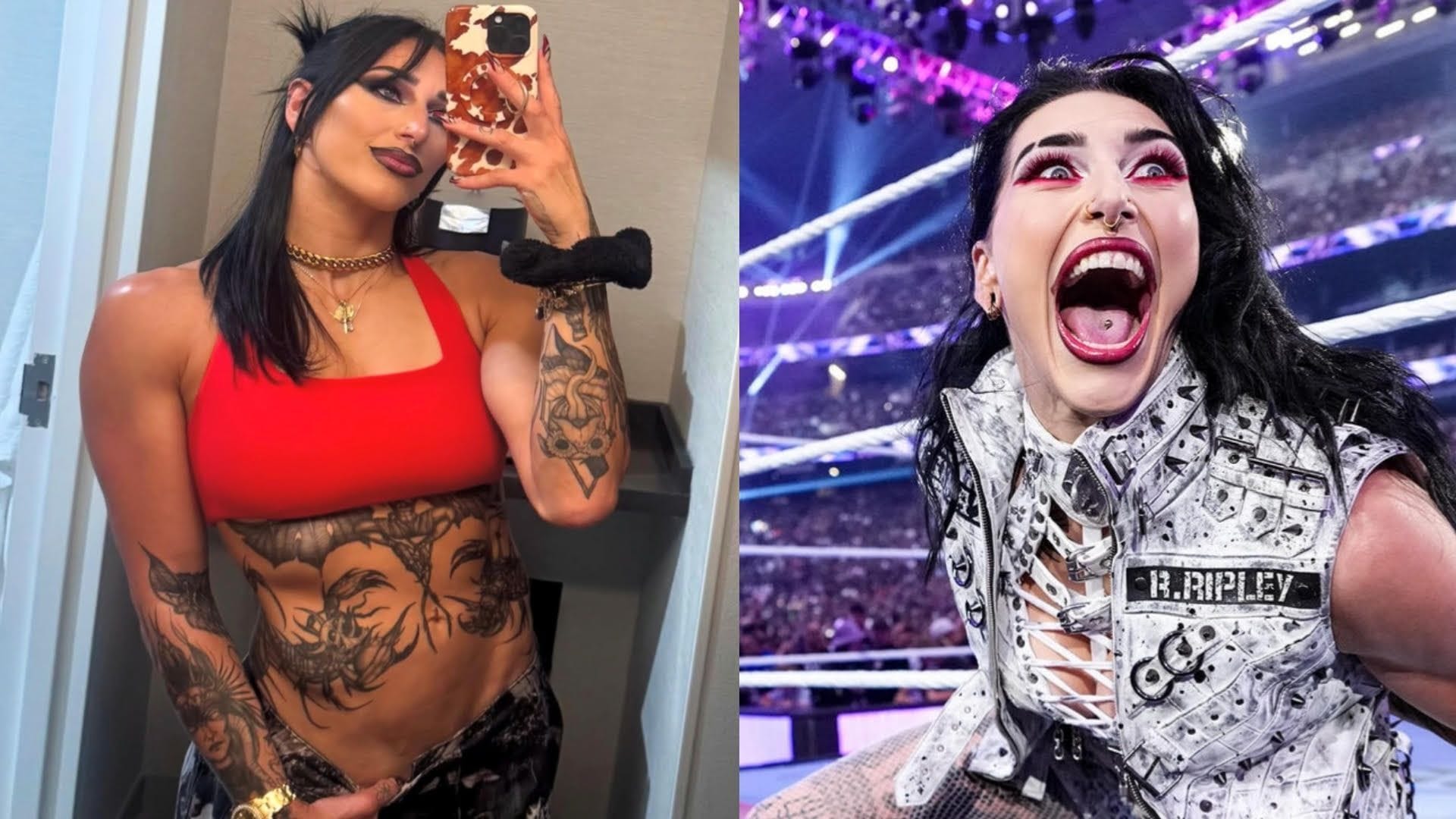 Rhea Ripley teases romance with female star after winning WWE Women's Championship at WrestleMania 42