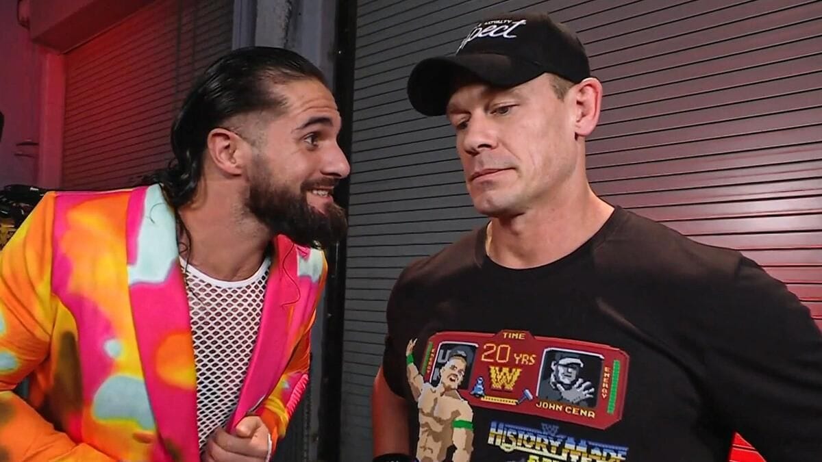 John Cena reveals he's in a secret group with Seth Rollins and a surprising AEW star