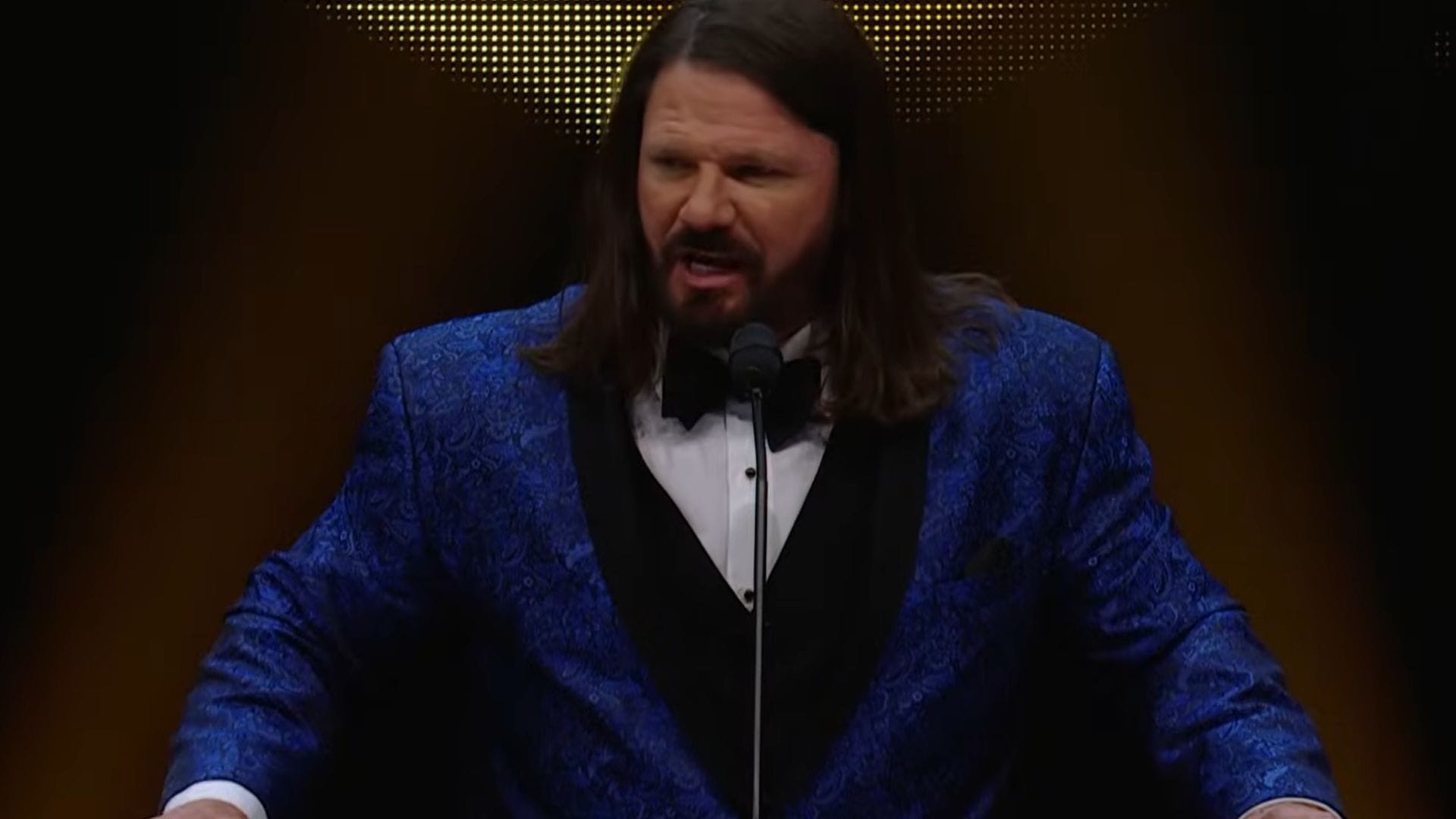 Real Reason AJ Styles Cut Short His WWE Hall of Fame Speech