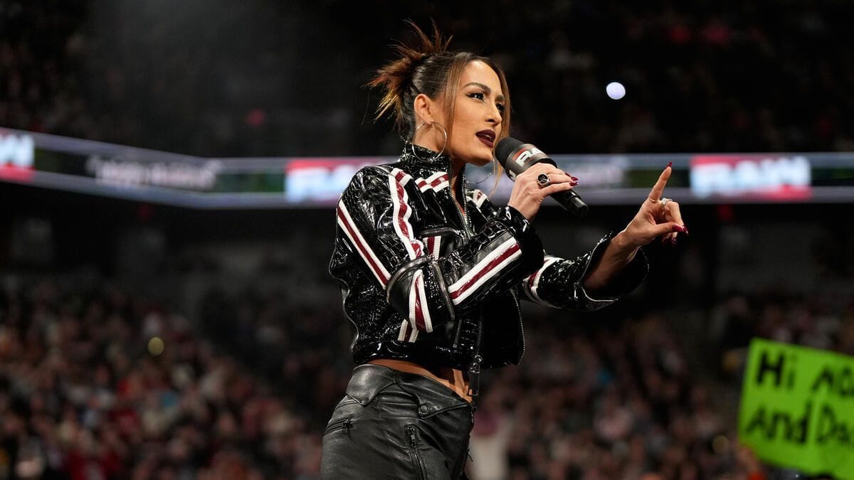 Nikki Bella congratulates newly crowned champion