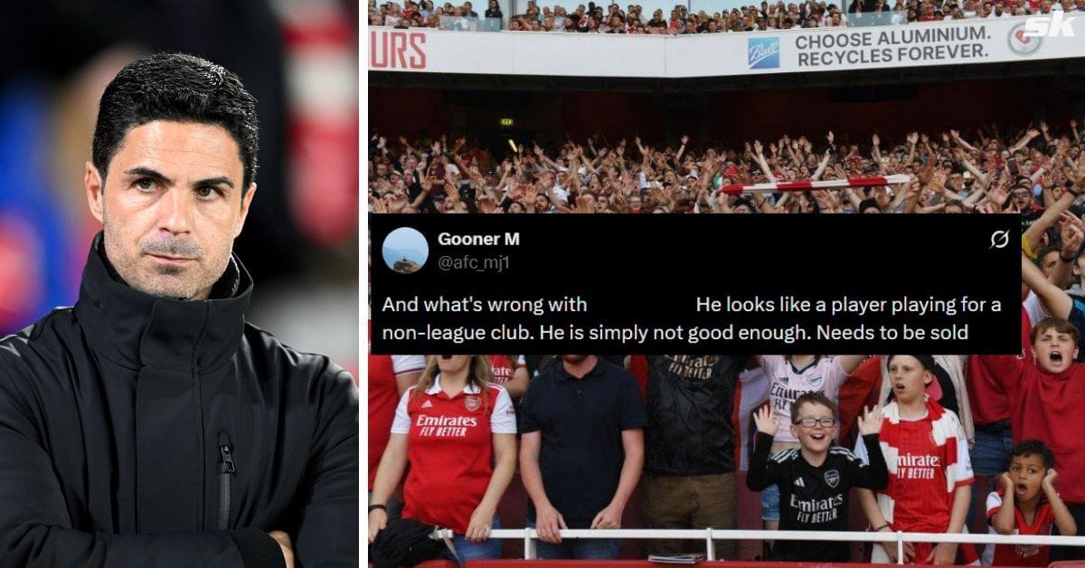 "Time to move on", "Running around doing nothing" - Arsenal fans want star player sold after Manchester City loss