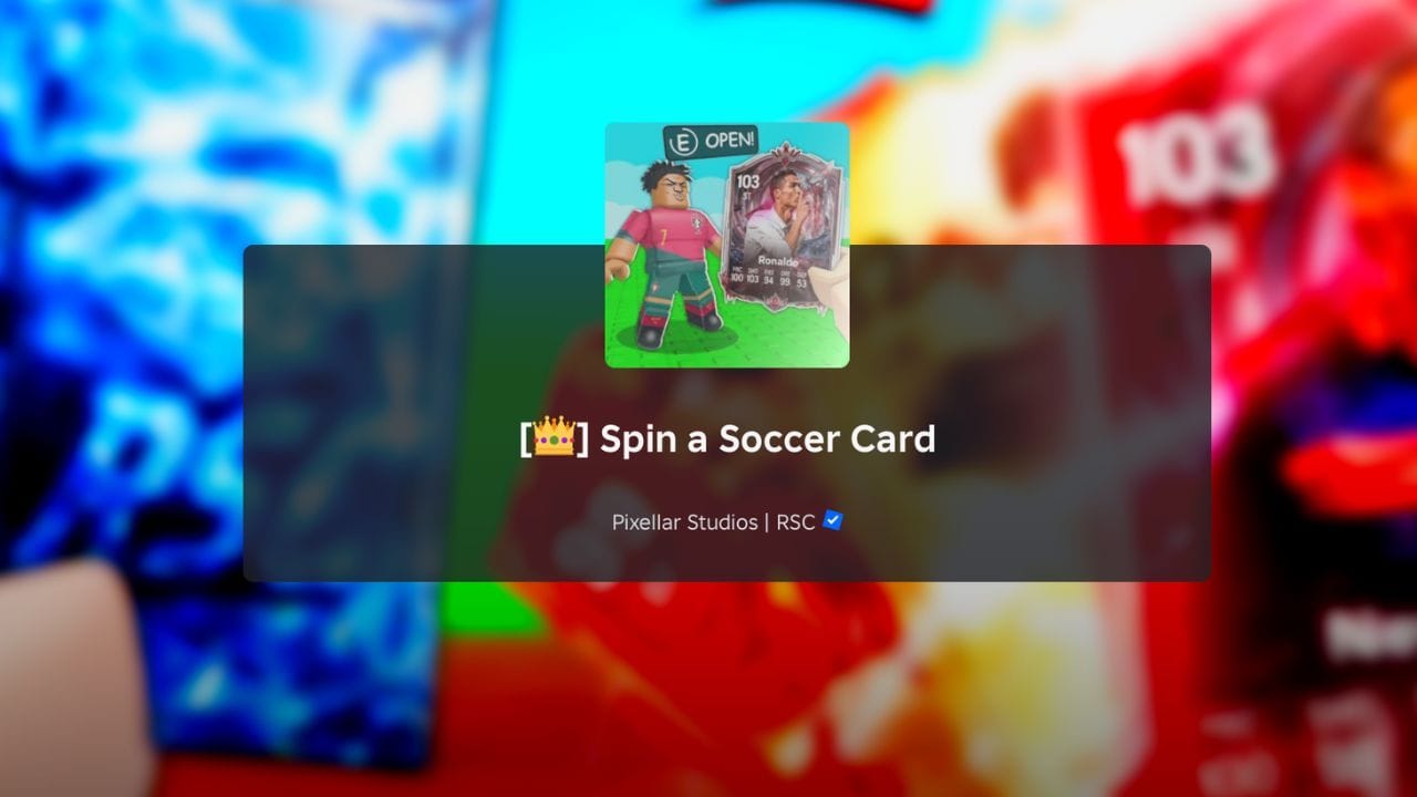 Spin a Soccer Card codes (April 2026)