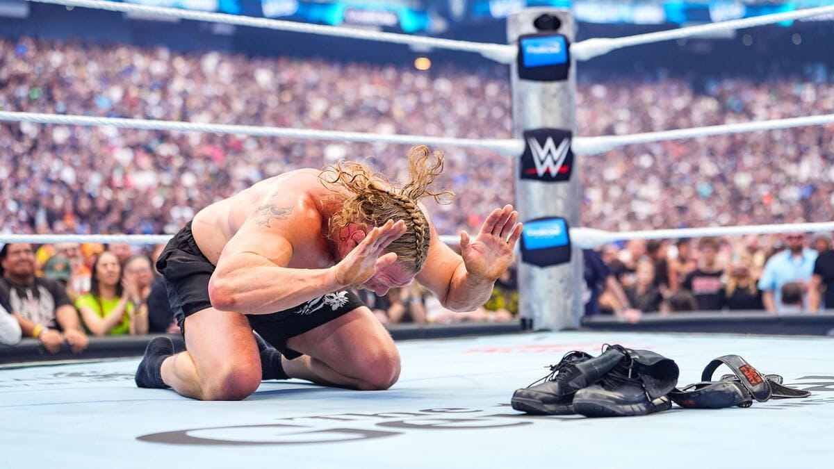 Former WWE Women's Champion almost shed a tear after Brock Lesnar's retirement at WrestleMania 42