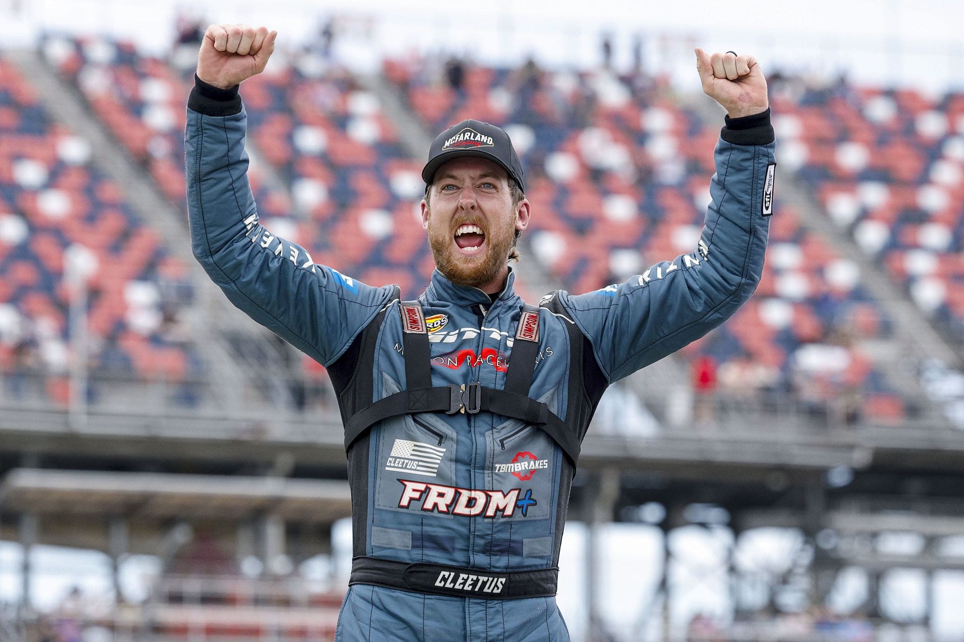 Where did Cleetus McFarland finish in the 2026 ARCA Menards Series race at Talladega Superspeedway? 