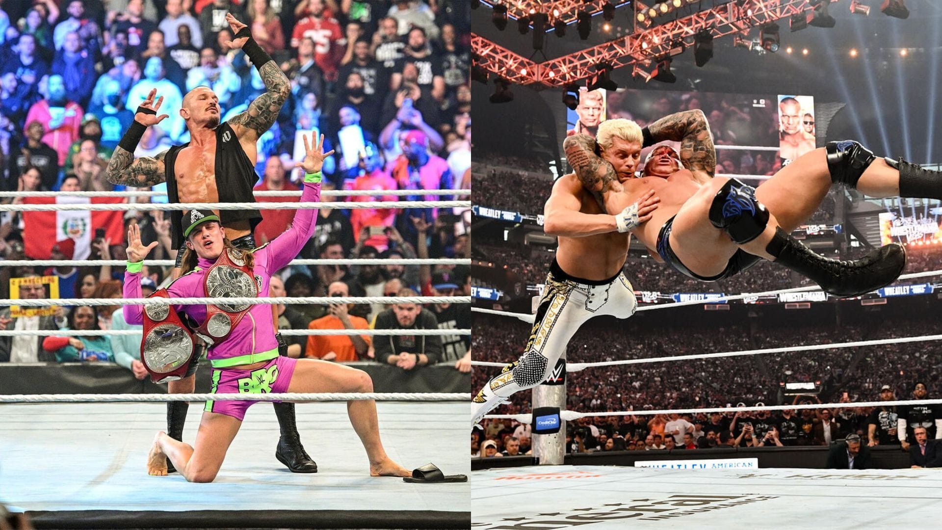 Randy Orton's former tag team partner, Matt Riddle, reacts to him failing to win the Undisputed WWE Championship at WrestleMania 42