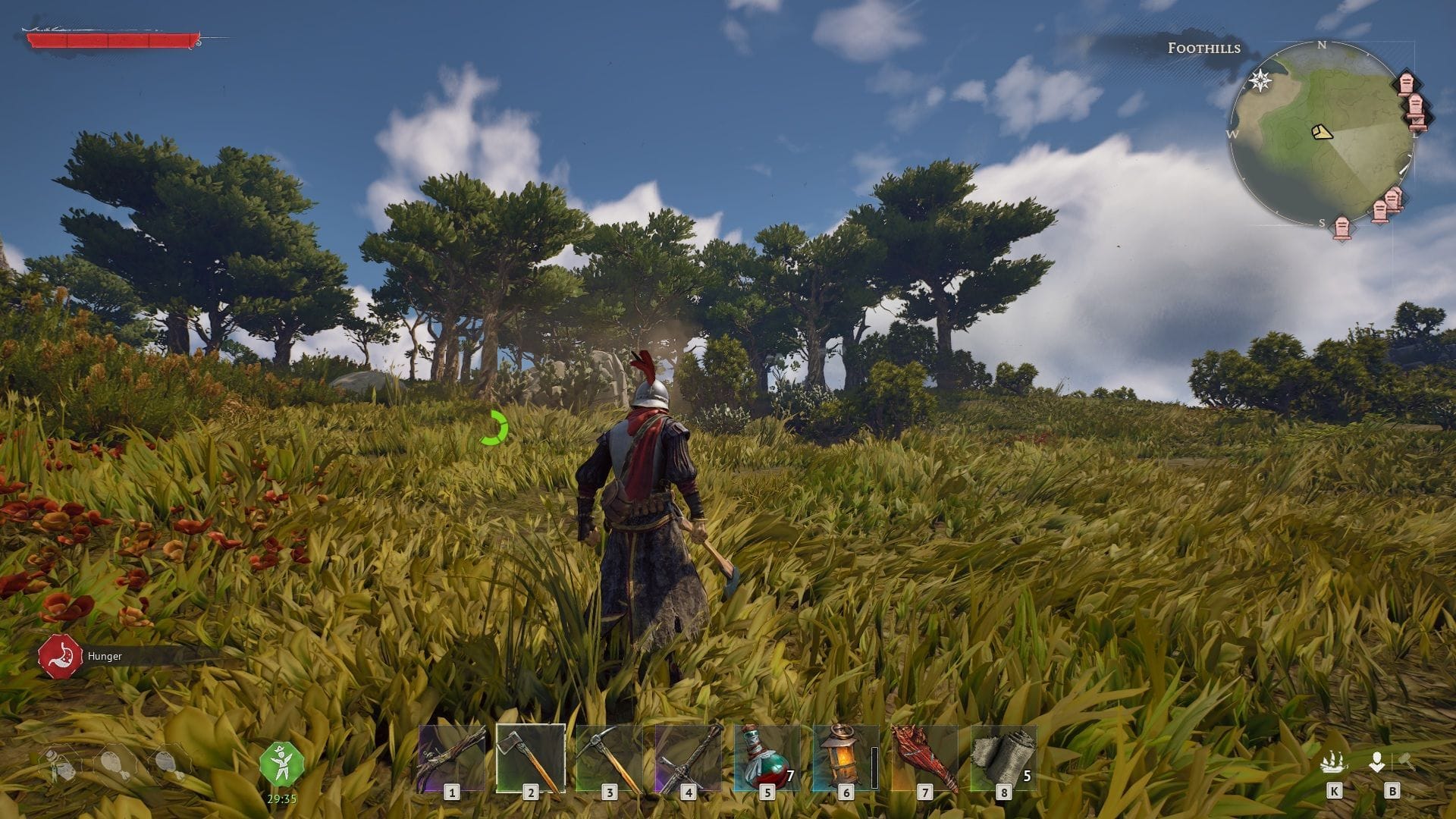 Where to find Hardwood in Windrose