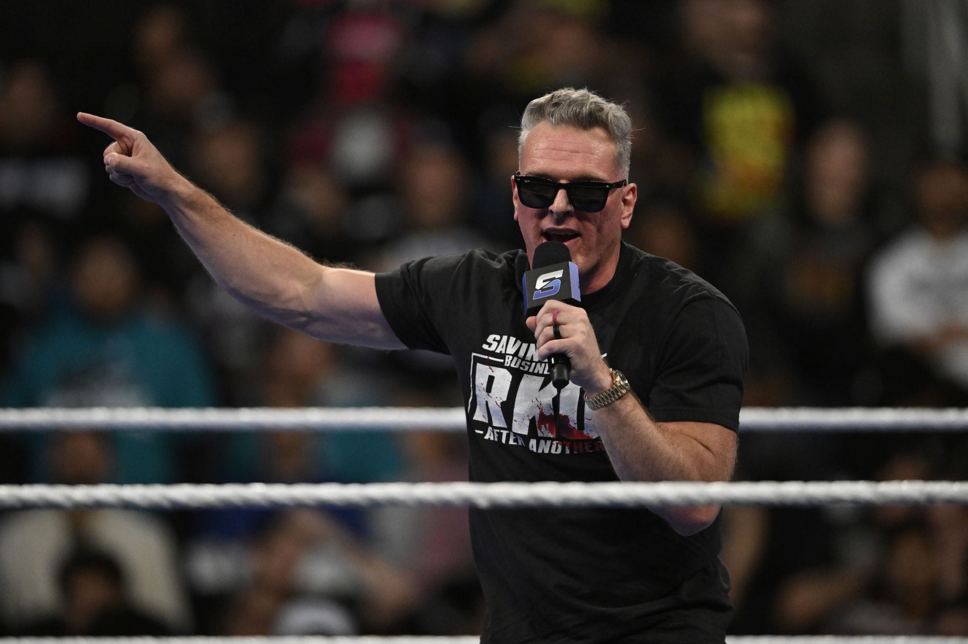 SHOCKING: Pat McAfee Name-drops AEW At A Major Event; WWE Fails To Cut The Clip