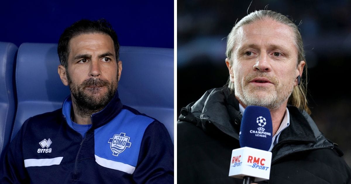“It’s a mess” - Emmanuel Petit tells Fabregas to snub Chelsea and names another club as job that makes sense for him
