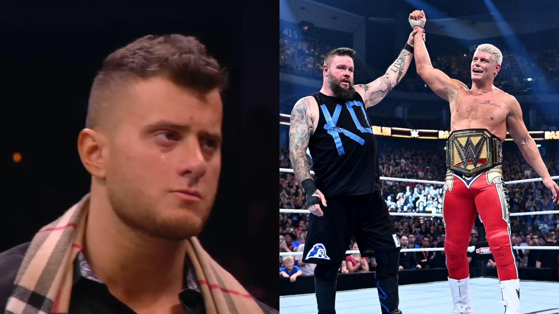 [VIDEO] AEW Champion MJF pays heartfelt tribute to Cody Rhodes & Kevin Owens against Kenny Omega