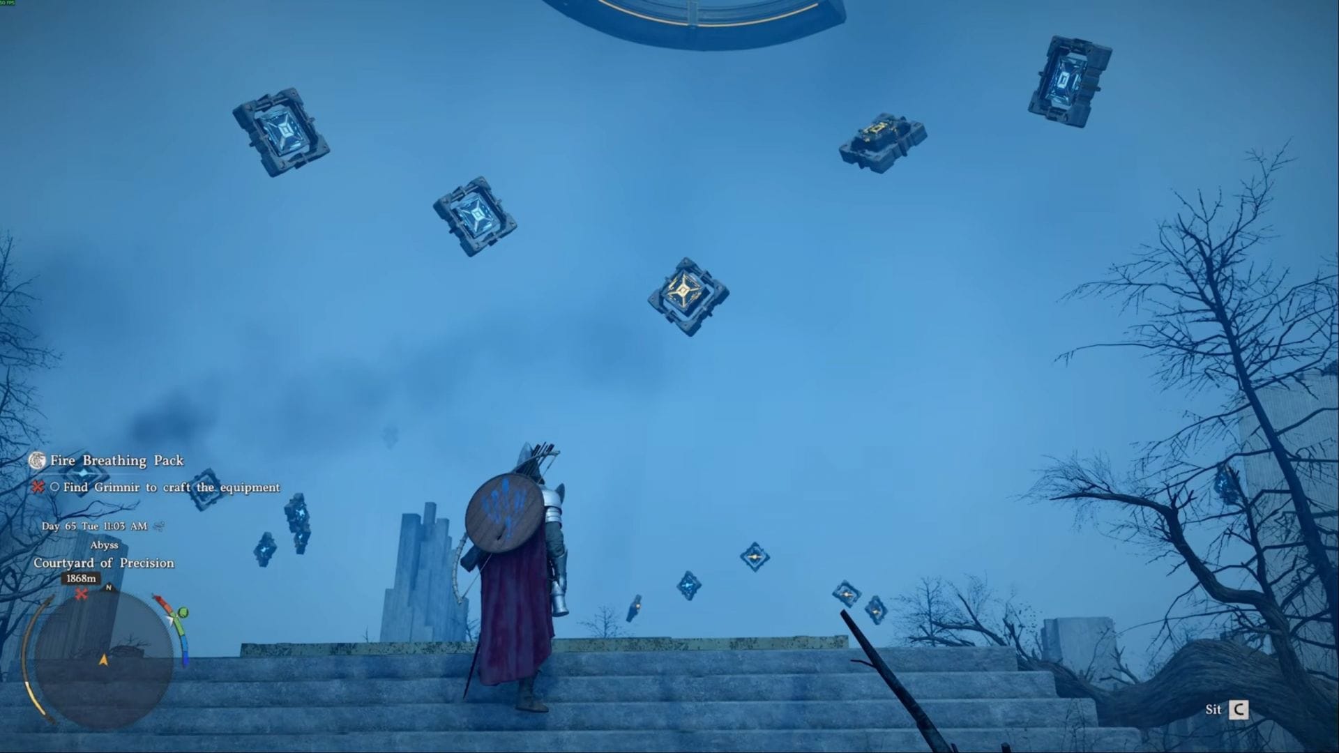 How to solve Courtyard of Precision Abyss puzzle in Crimson Desert