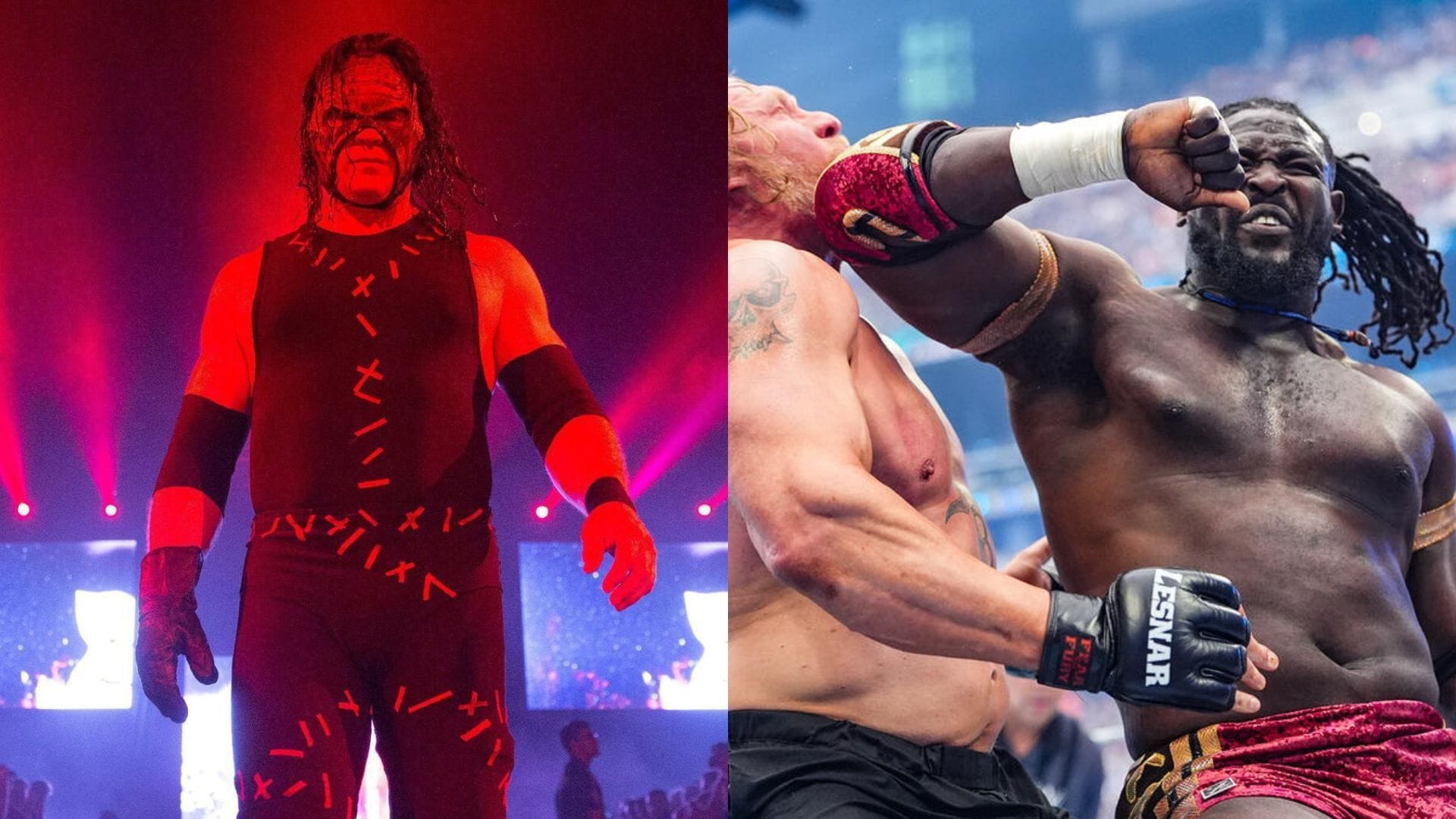 Kane sends a message to Oba Femi after his historic win over Brock Lesnar at WrestleMania 42