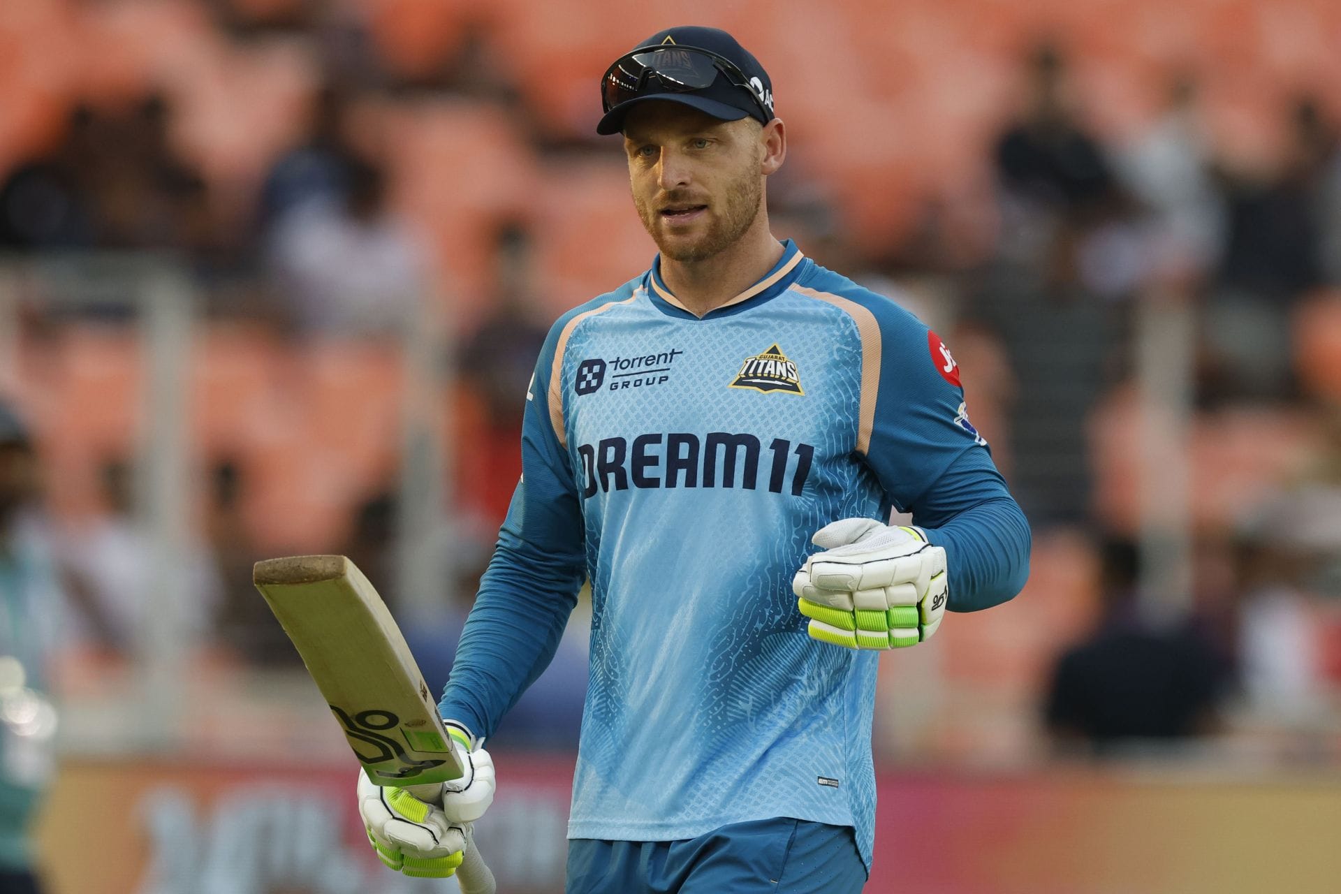 Jos Buttler smashes massive 96 metre six and trademark ramp shot in 23-run over against Mukesh Kumar in DC vs GT IPL 2026 match [Watch]