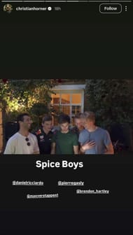 Image credits: Instagram/@christianhorner