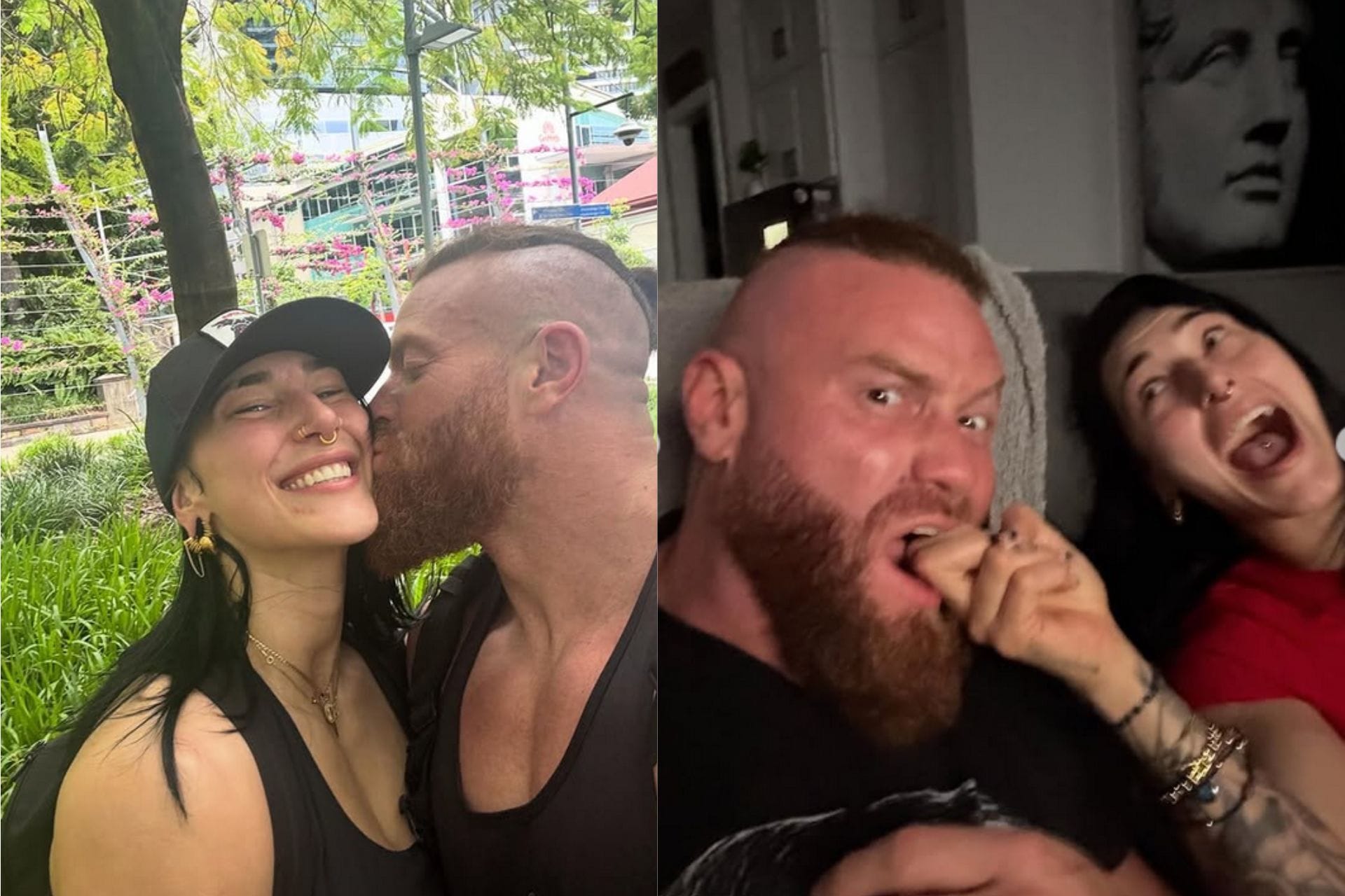 "Best feeling in the world" - AEW star Buddy Matthews shares a message for his wife Rhea Ripley