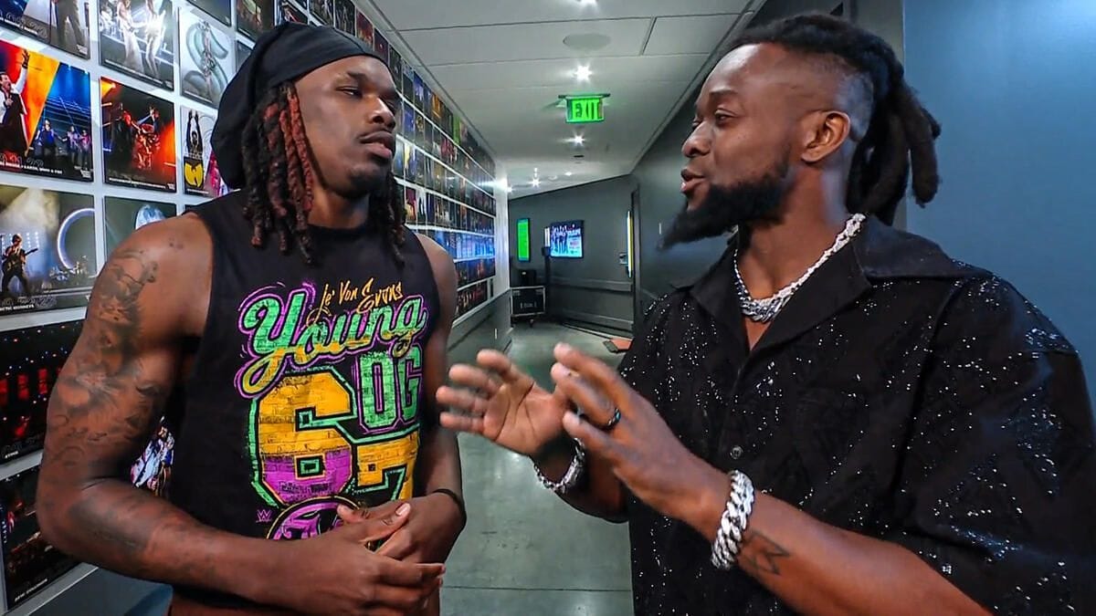 Update: Je'Von Evans clarifies New Day status - "He literally couldn't wrestle"