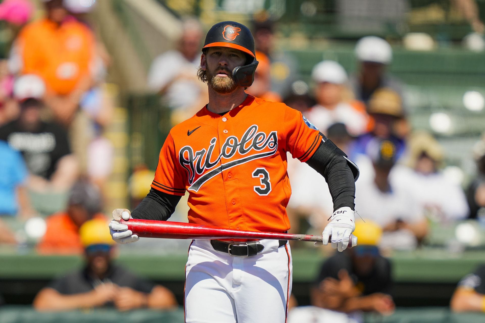 MLB: Taylor Ward in action for the Baltimore Orioles - Source: Getty