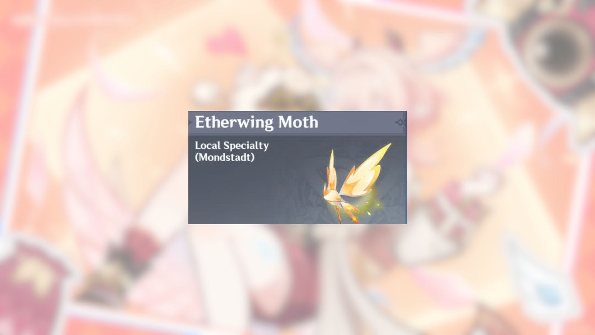 Genshin Impact Etherwing Moth farming locations