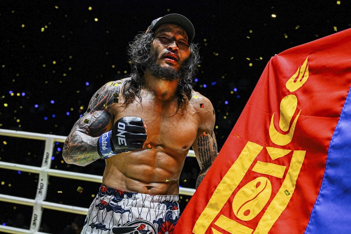 “Whoever deserves to fight me” - Enkh-Orgil Baatarkhuu tells John Lineker and Fabricio Andrade to battle for contender status