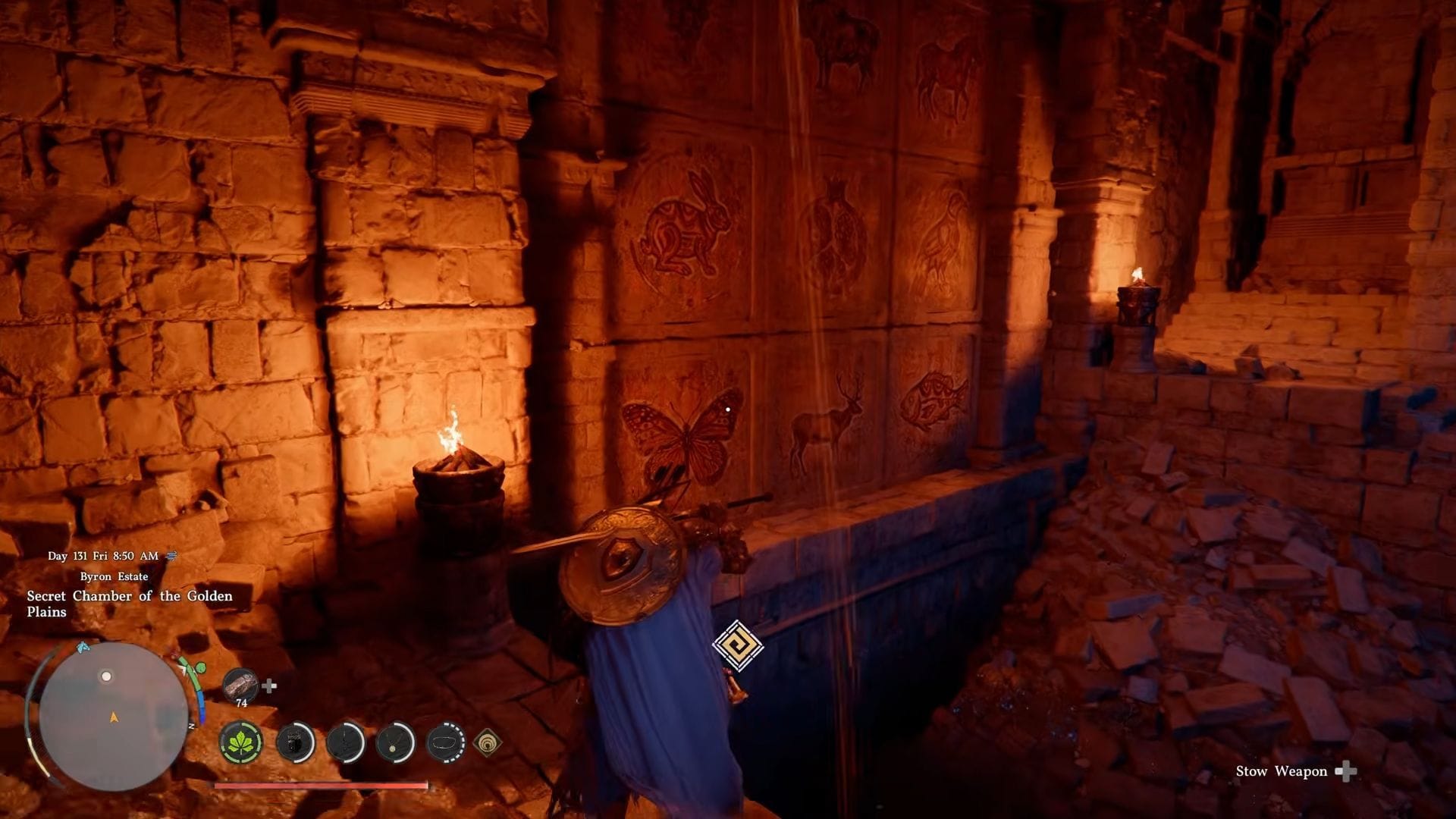 How to solve Secret Chamber of the Golden Plains puzzle in Crimson Desert