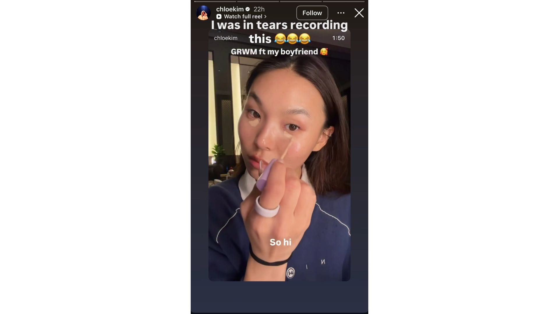 (Image via Instagram/@chloekim)