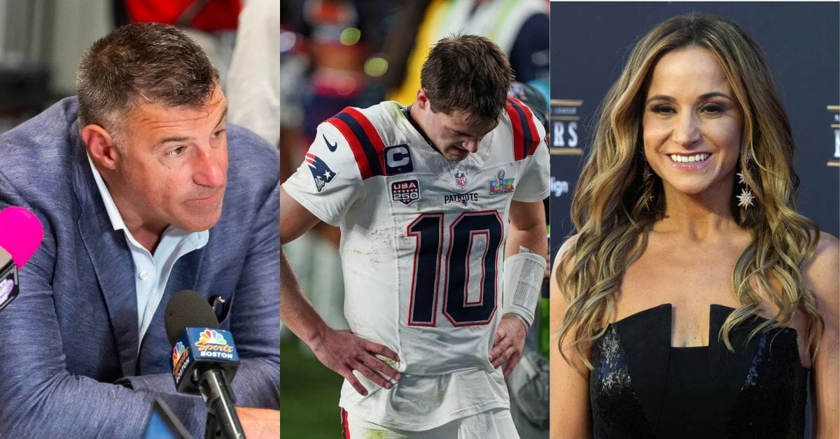 Drake Maye makes stance clear on Mike Vrabel over alleged Dianna Russini affair