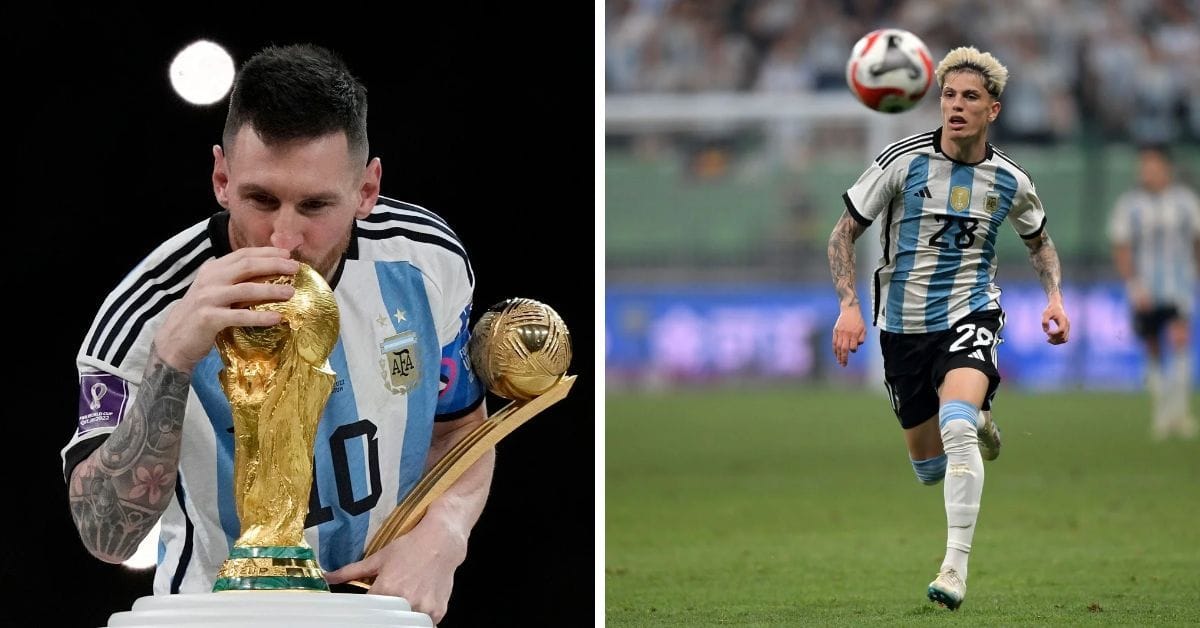 "One week with him, it was a dream" - Garnacho shares experience of playing with Lionel Messi in Argentina national team