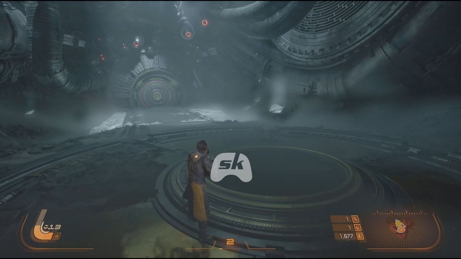 The location of teleport in Saros (Image via SK Gaming || Sony Interactive Entertainment)