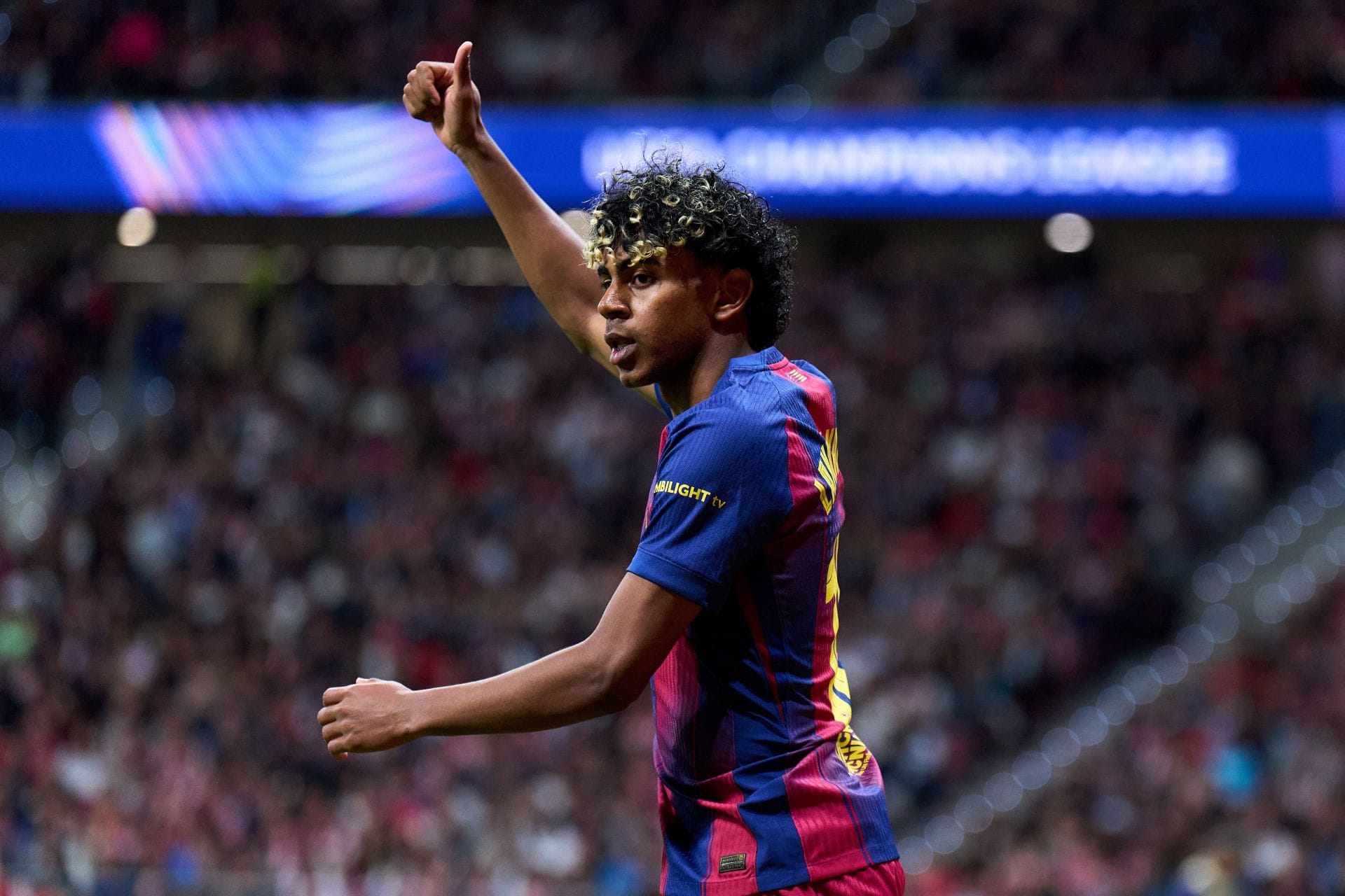 "Giving up is not an option" - Lamine Yamal sends message to Barcelona supporters after UCL Q/F exit