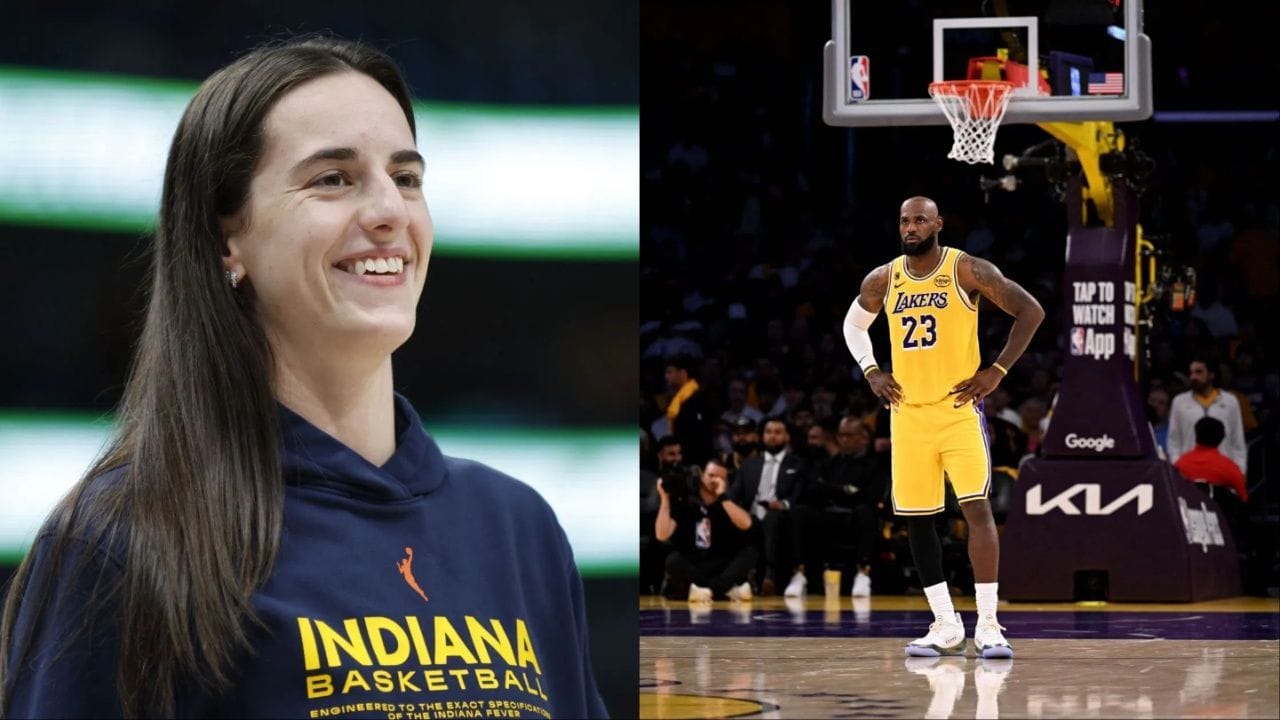 "This girl never gives us anything" - WNBA Fans Light Up After Caitlin Clark Drops Never Before Seen Pic With LeBron James