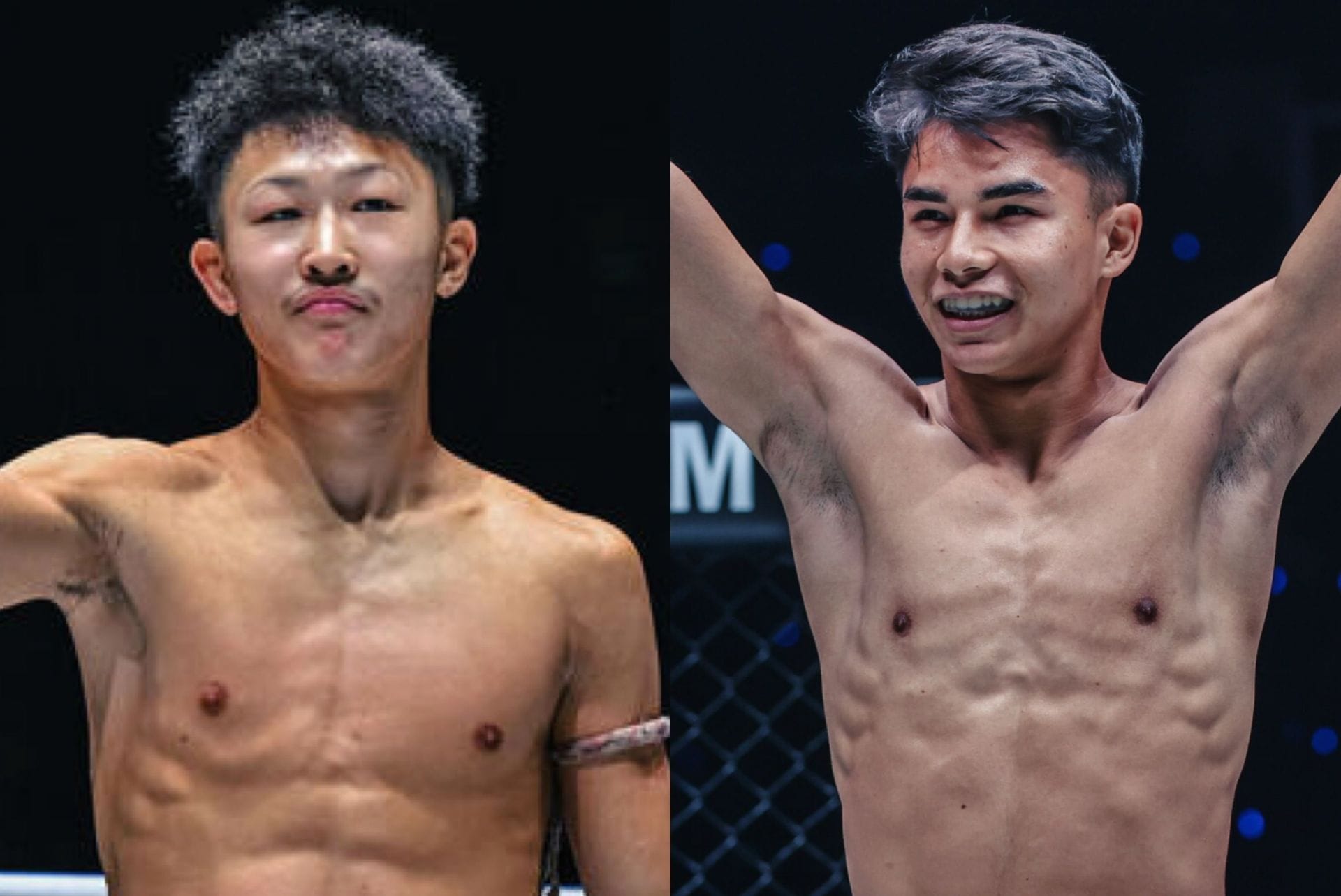 Shimon collides against Johan Ghazali at ONE SAMURAI 1 in Tokyo on April 29