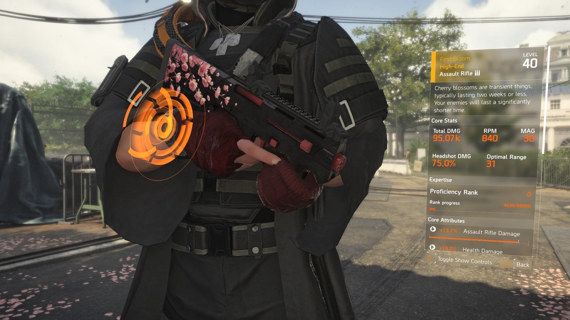 The best build for the new First Bloom AR in The Division 2