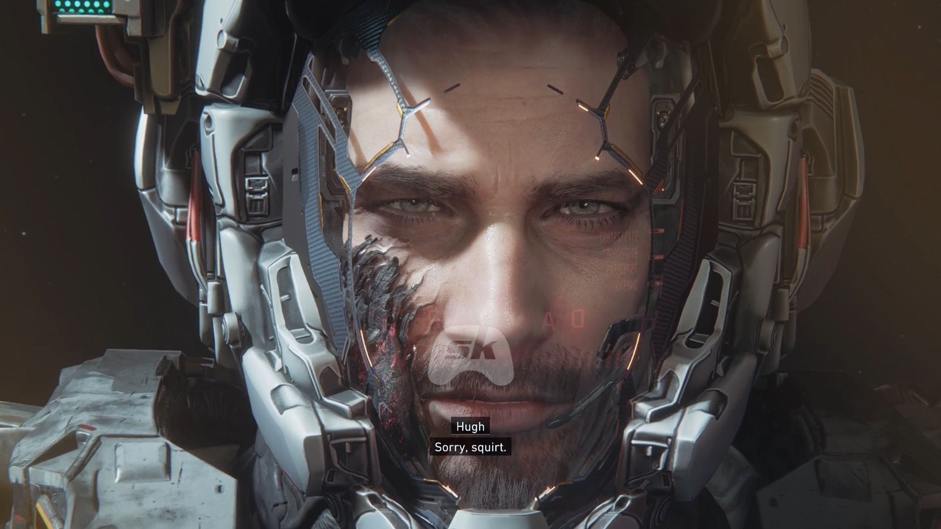 Hugh at the end in Pragmata (Image via SK Gaming || Capcom)