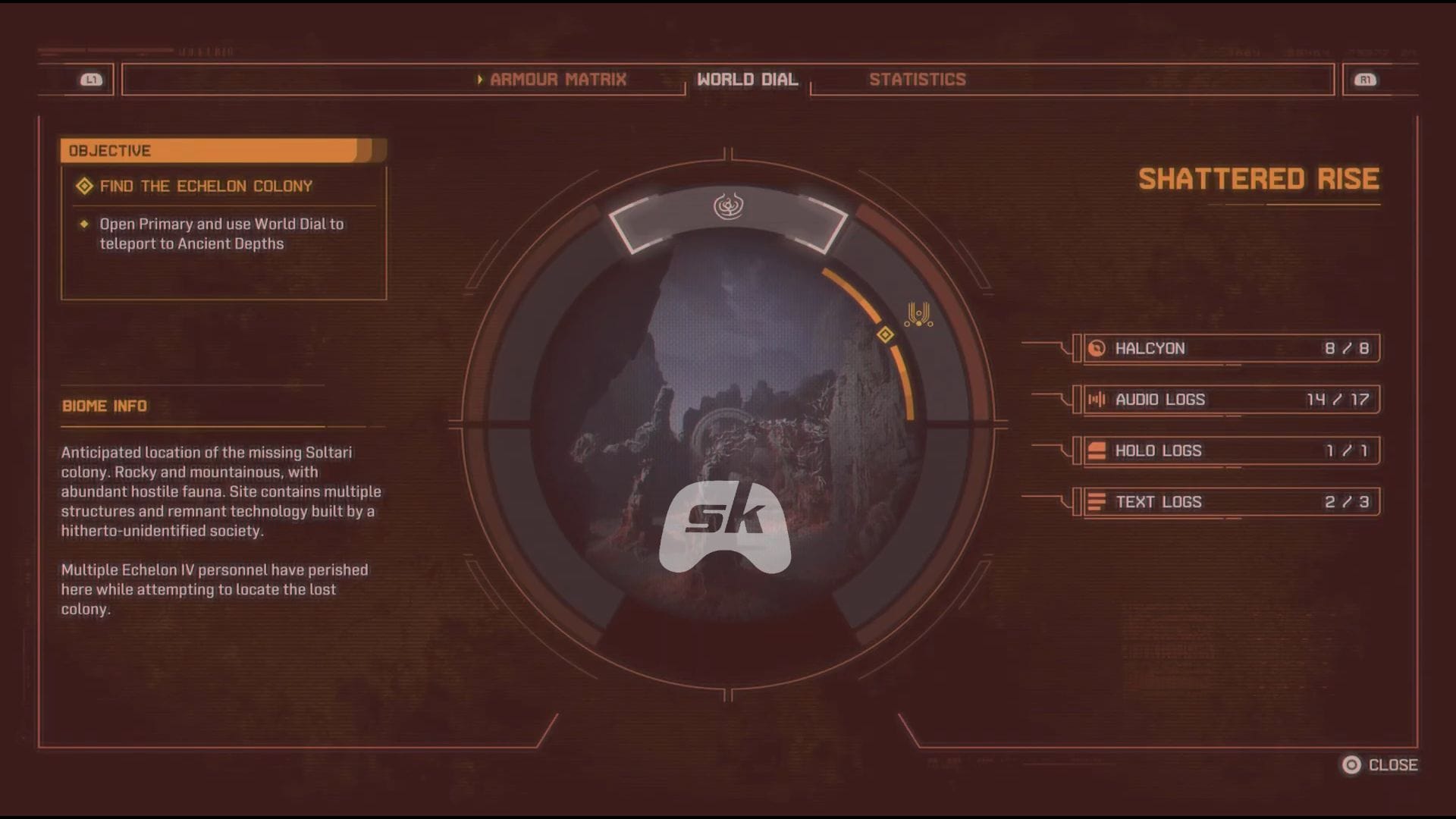 World Dial in Saros (Image via SK Gaming || Sony Interactive Entertainment)