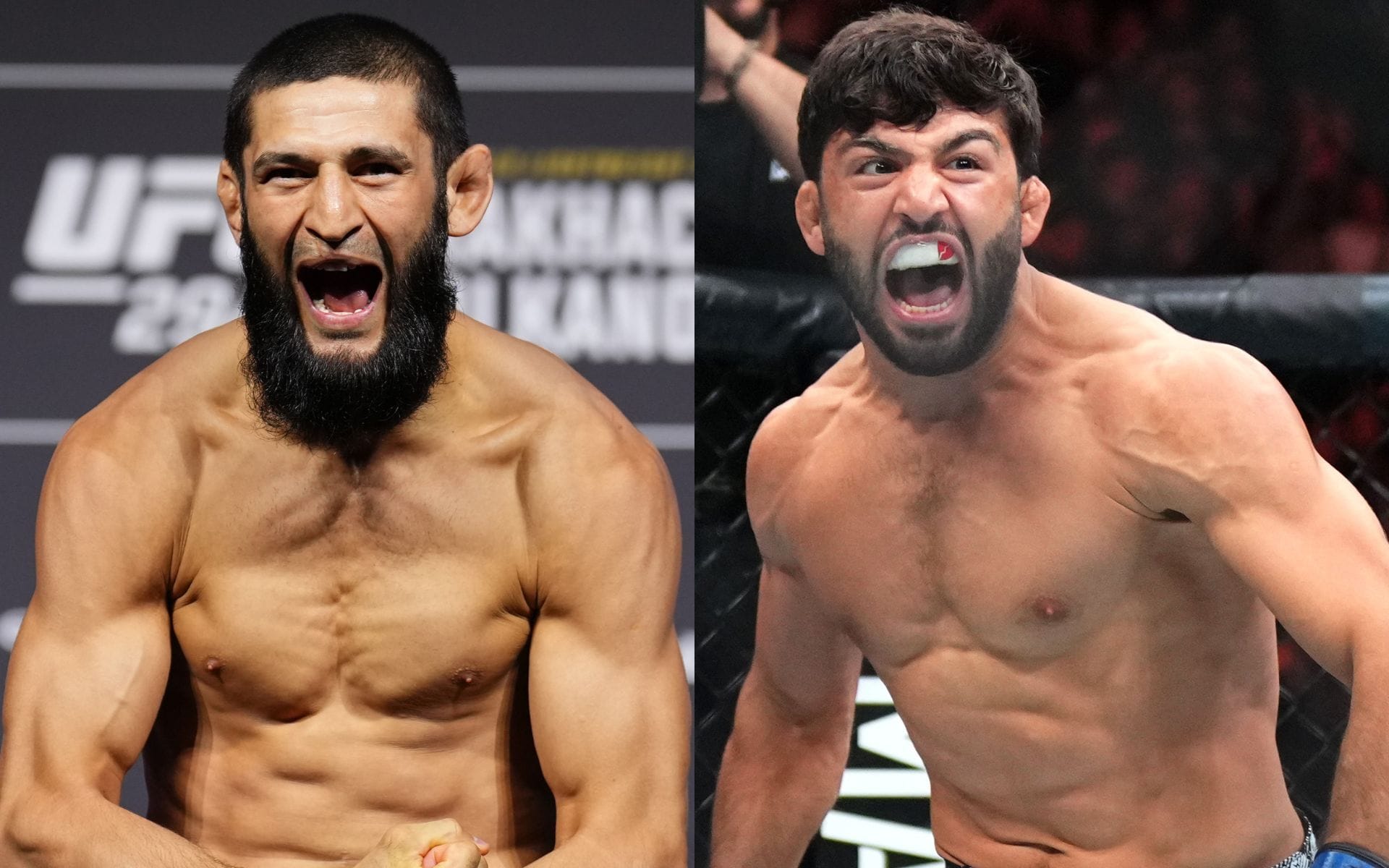 "Ilia will humble him soon" - Fans react as Khamzat Chimaev calls out Arman Tsarukyan over his luxury vehicles