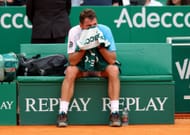 Wawrinka at the Rolex Monte-Carlo Masters - Day Two - Source: Getty
