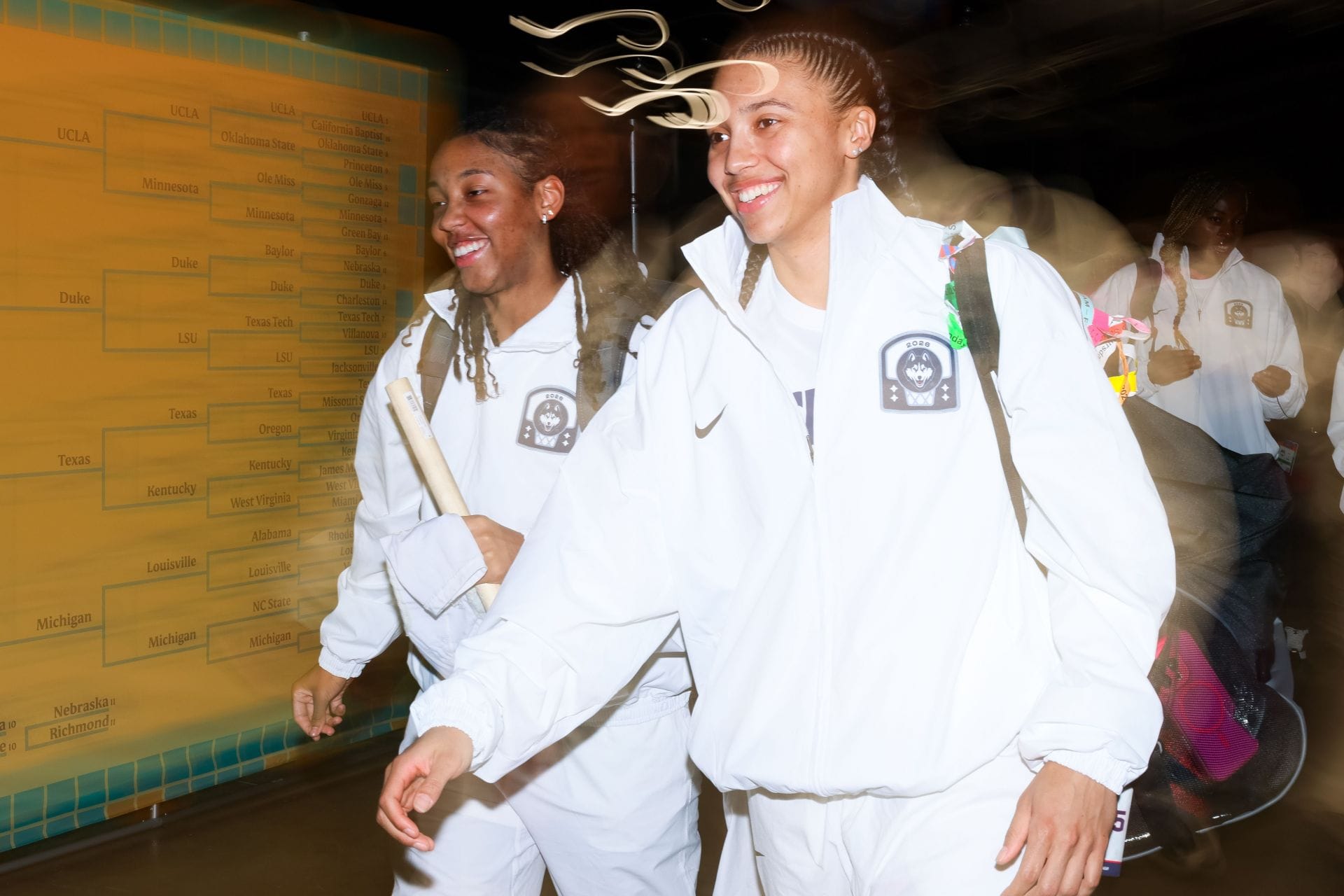 Tarris Reed Jr. reveals Azzi Fudd & KK Arnold got baptized after UConn’s national title defeat vs. Michigan