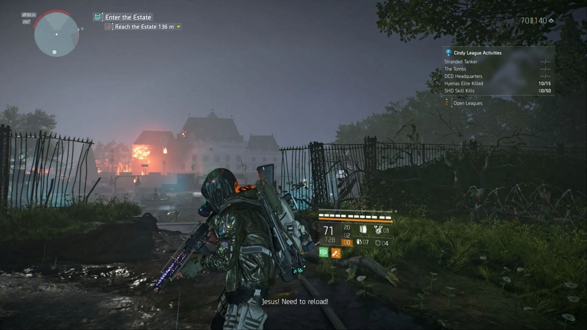 3 best builds for the Paradise Lost Incursion in The Division 2
