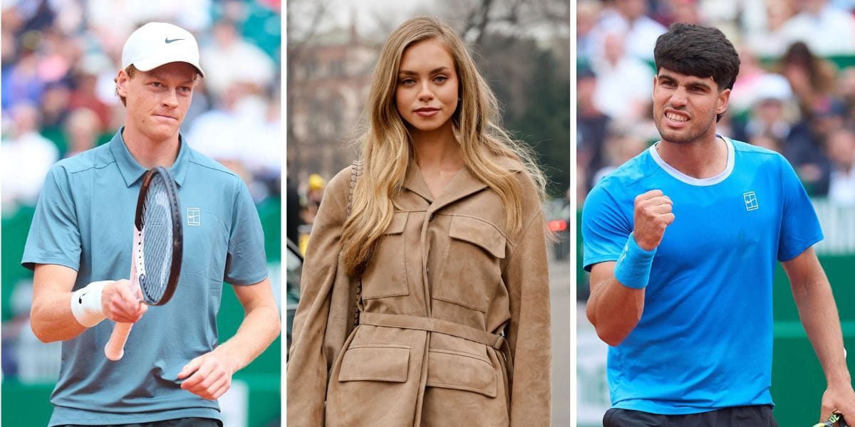 Jannik Sinner’s girlfriend Laila Hasanovic makes unexpected appearance to watch his rival Carlos Alcaraz at Monte-Carlo Masters 2R