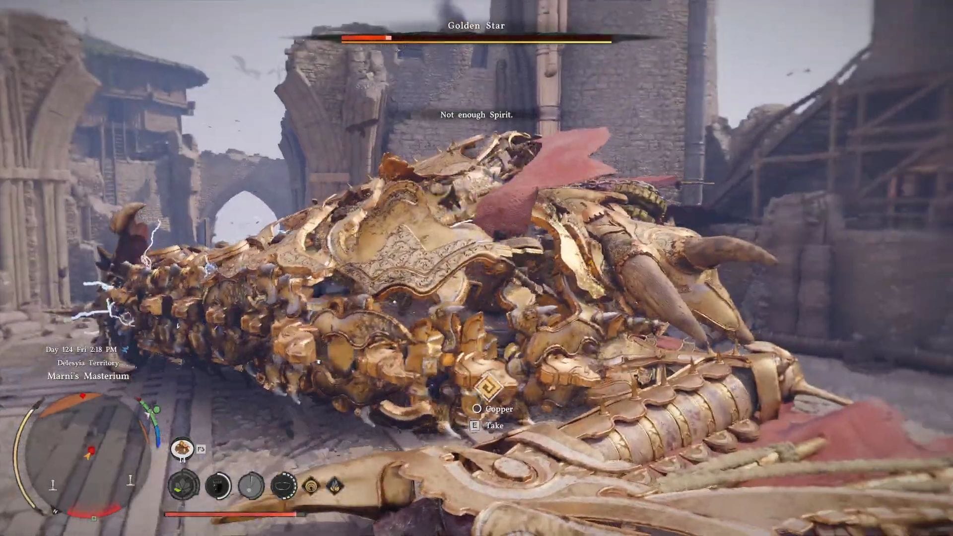 Use your combo moves when the boss is down (Image via Pearl Abyss || YouTube/@WoWQuest)